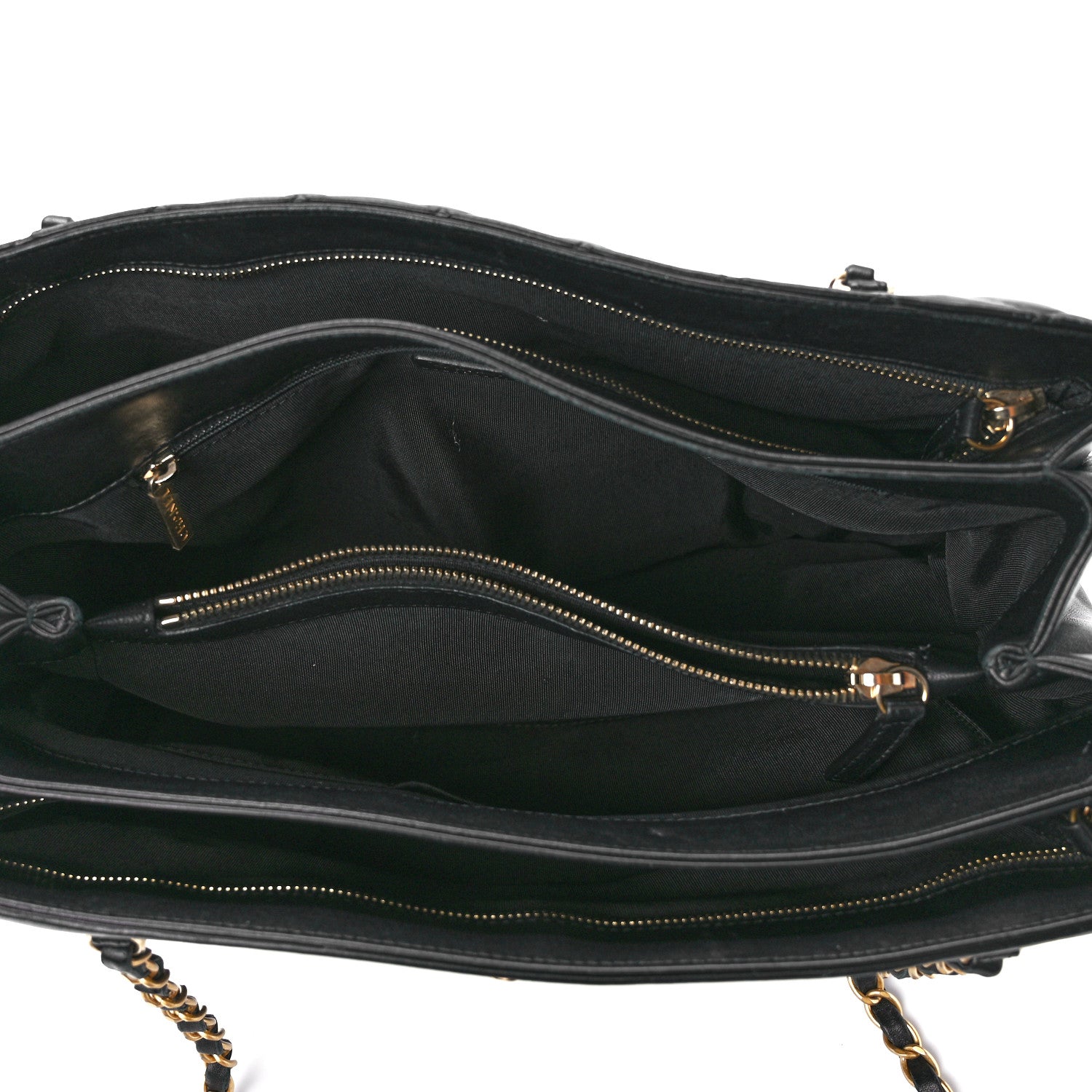 Chanel Lambskin Quilted Coco Vintage Tote Black 5 of 12