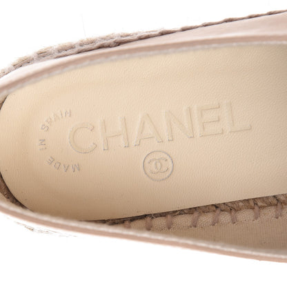 Chanel Suede Camellia CC Espadrilles 38 Pink 8 of 10