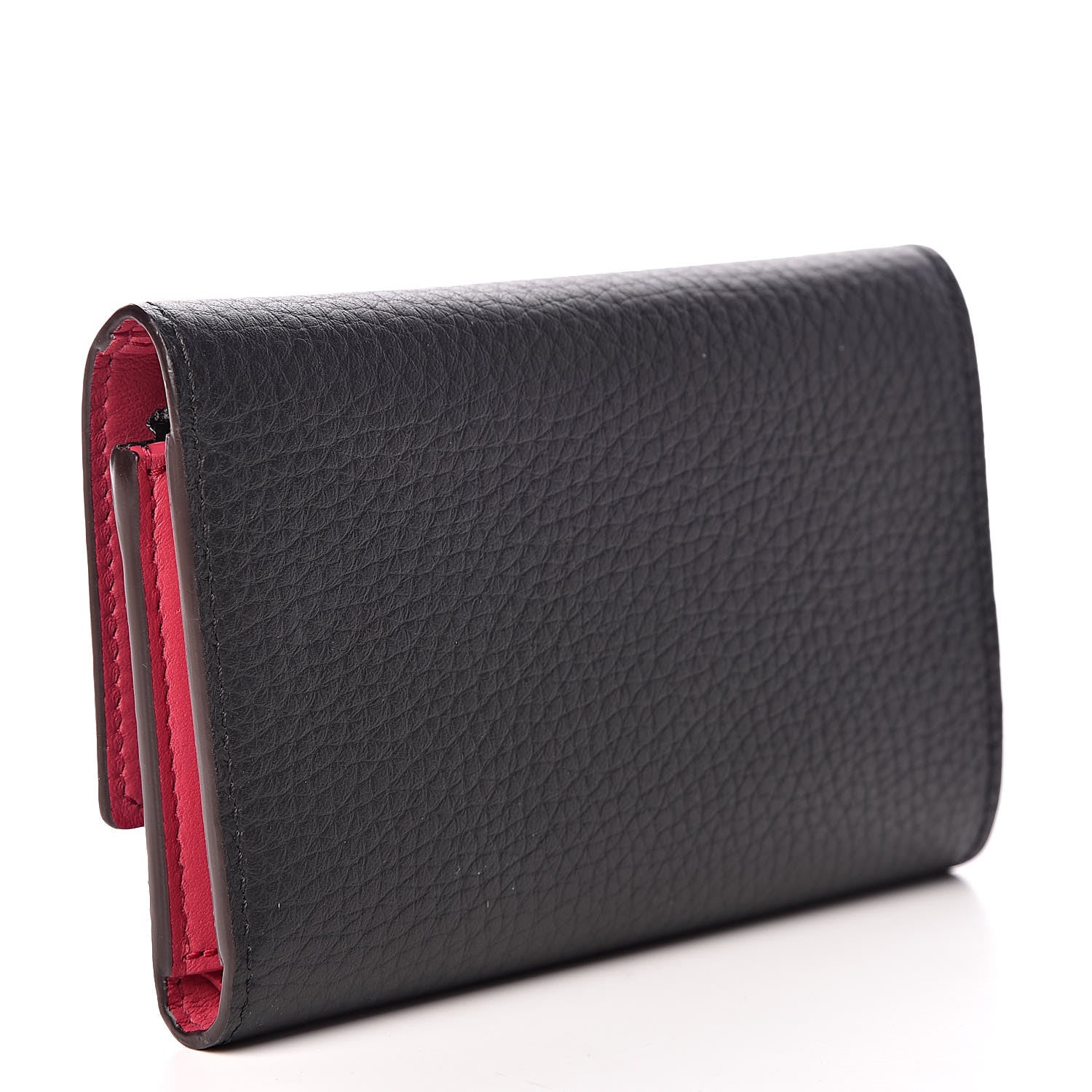 Louis Vuitton Taurillon Capucines Compact Wallet Black 3 of 11