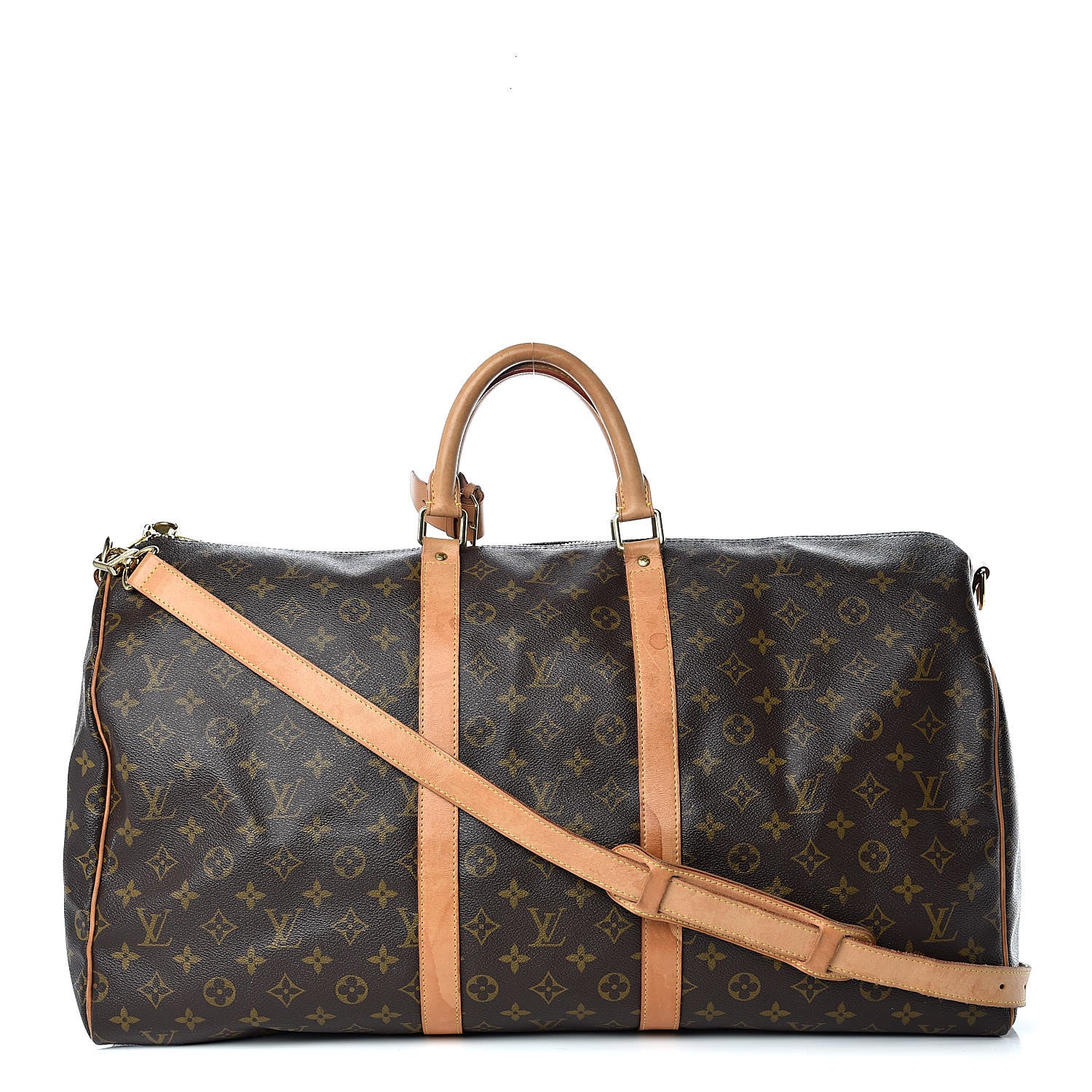 Louis Vuitton Monogram Keepall Bandouliere 55 1 of 18