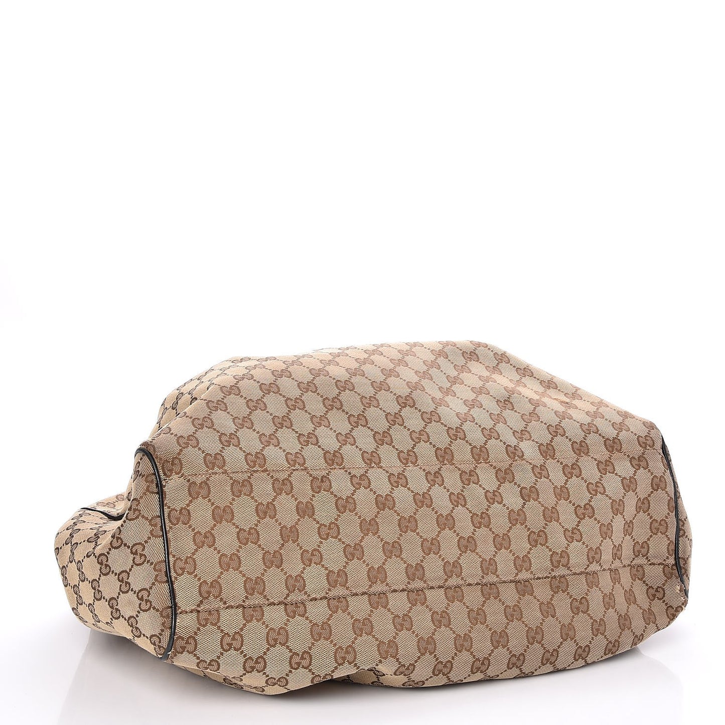 Monogram Large Sukey Tote Beige Ebony Black