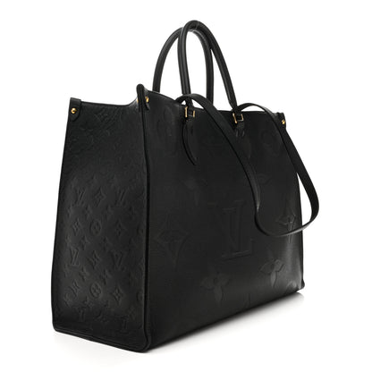 Louis Vuitton Empreinte Monogram Giant Onthego GM Black 2 of 12