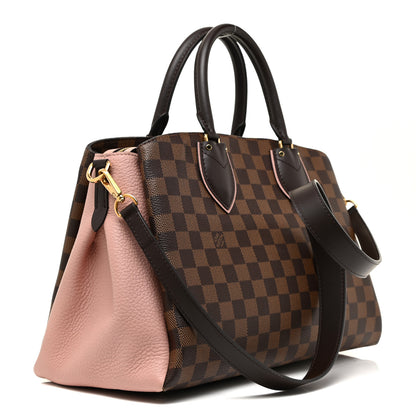 Louis Vuitton Cuir Taurillon Damier Ebene Normandy Magnolia 3 of 13