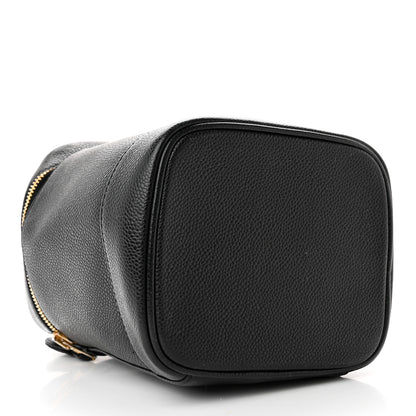 Chanel Caviar Vanity Cosmetic Case Black 4 of 10