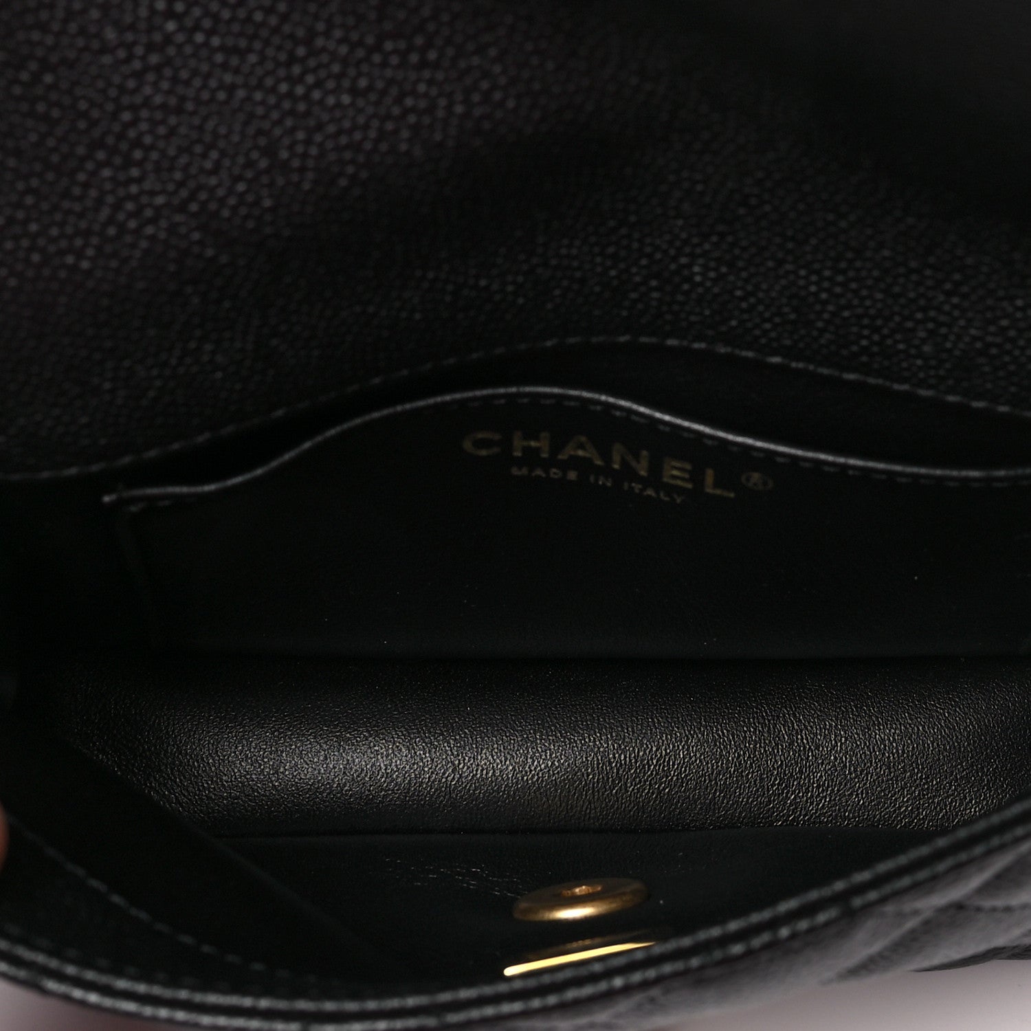 Chanel Caviar Quilted Mini Sweetheart Rectangular Flap Black 5 of 8