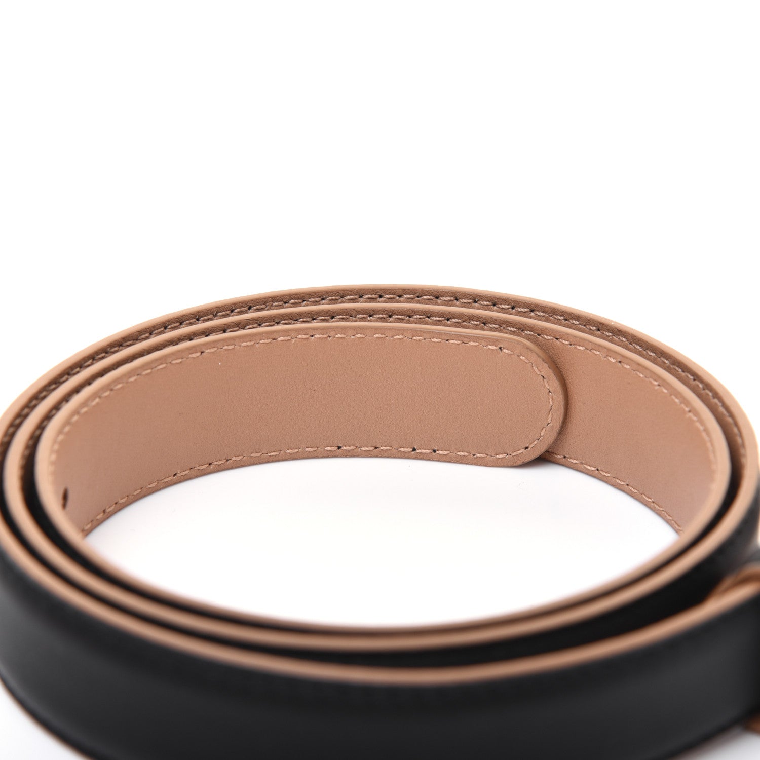 Gucci Moon Calfskin Interlocking G 25mm Belt 85 34 Black 8 of 8