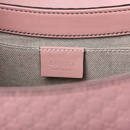 Gucci Microguccissima Medium Emily Chain Shoulder Bag Soft Pink 8 of 10