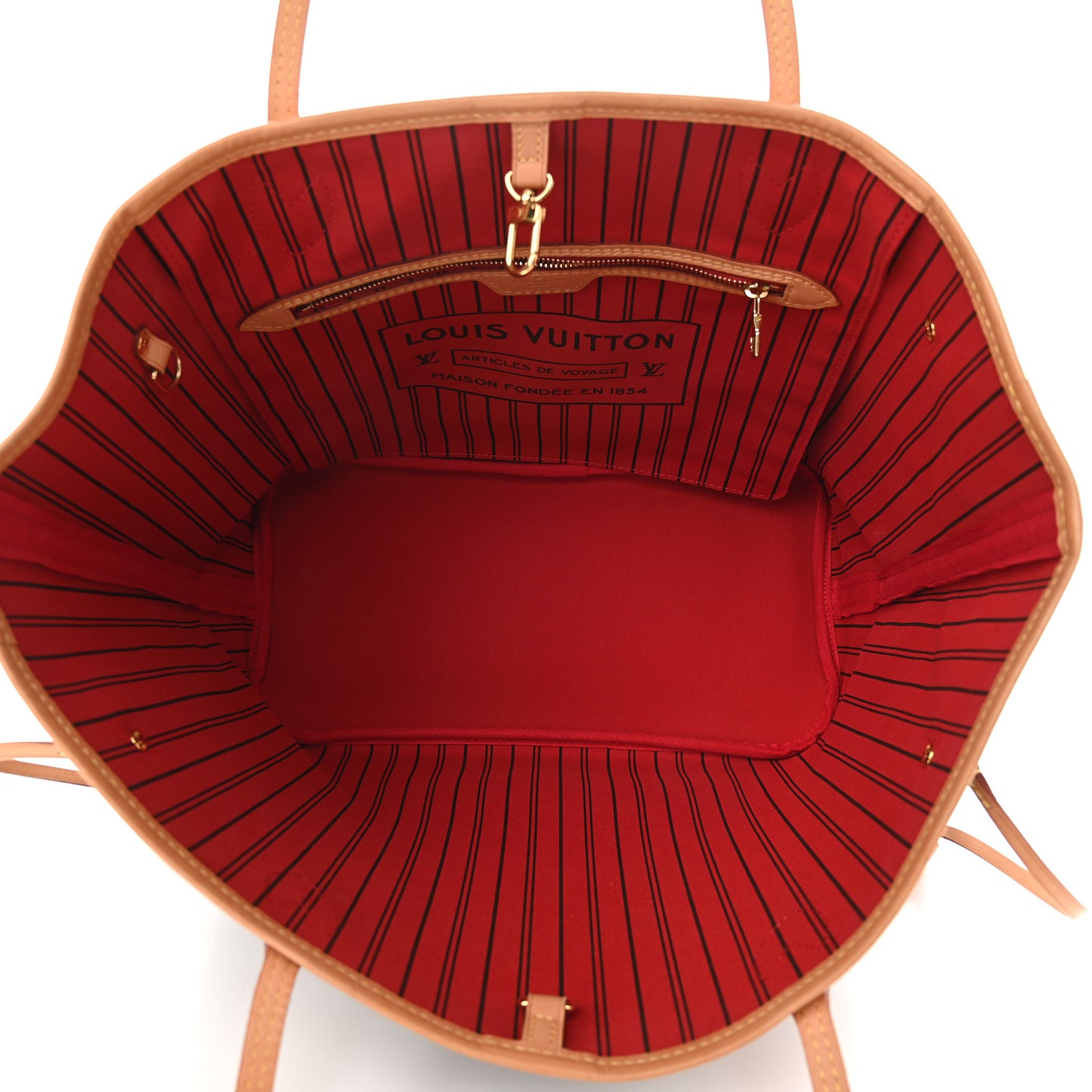 Monogram Neo Neverfull MM Cherry