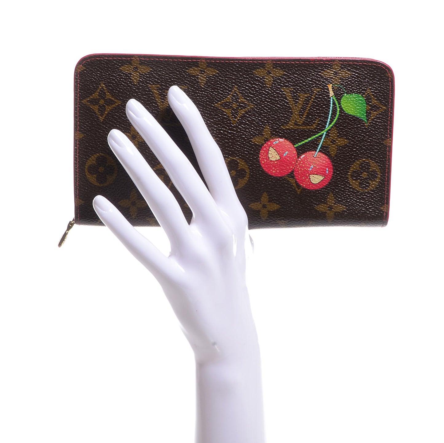 Monogram Cerises Zippy Wallet
