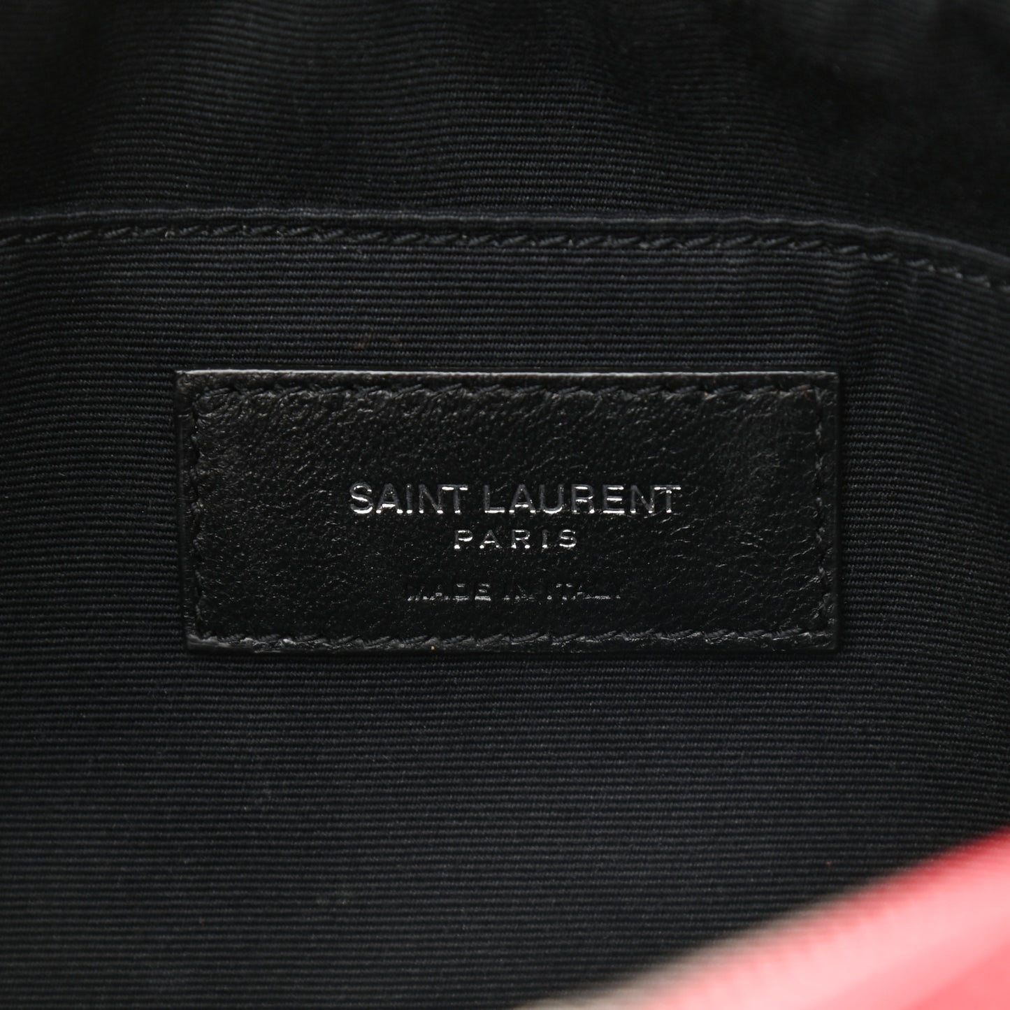 Lambskin Monogram Lou Camera Bag Eros Red