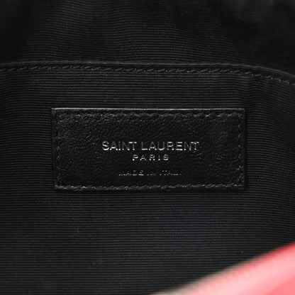 Saint Laurent Lambskin Monogram Lou Camera Bag Eros Red 6 of 10