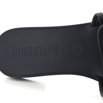 Christian Dior Technical Stretch Fabric Camouflage Dio(r)evolution Slide Sandals 36 Deep Blue 7 of 9