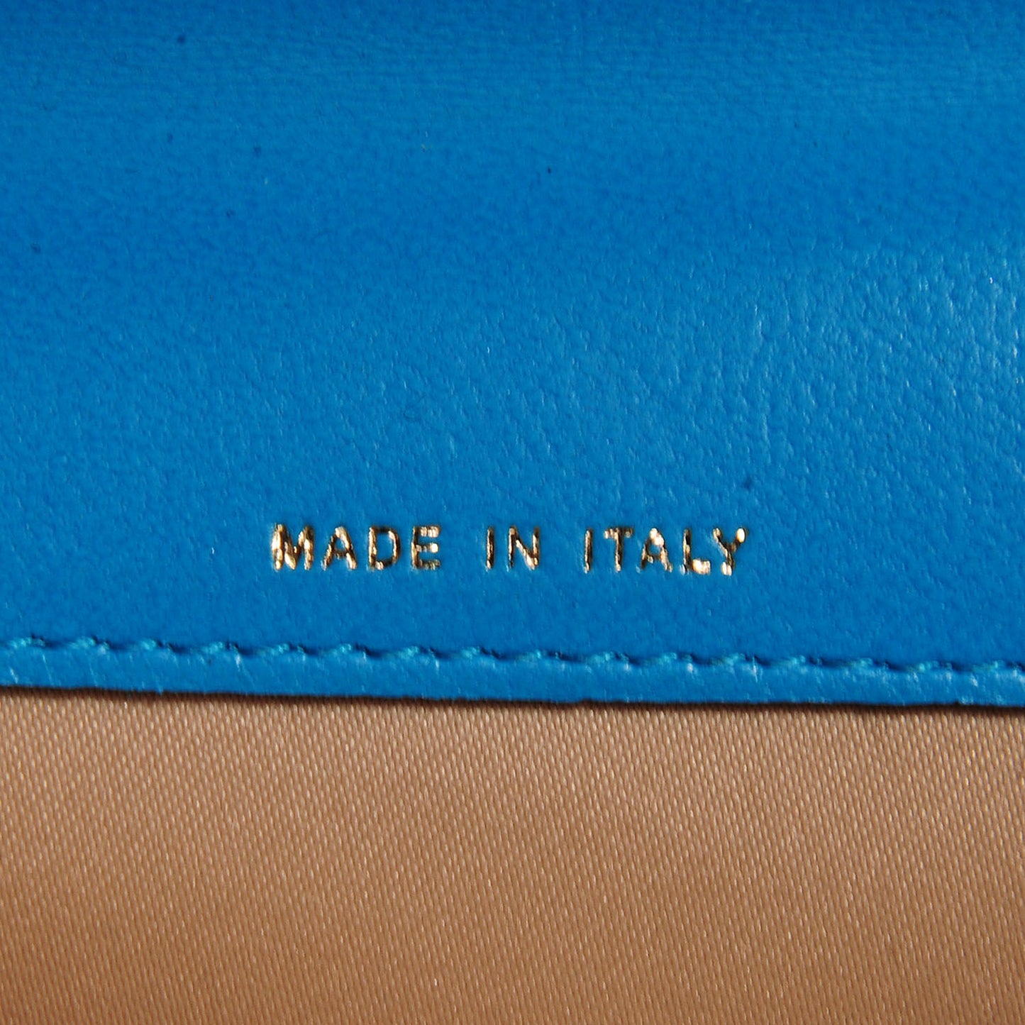Lambskin Camellia Card Holder Turquoise