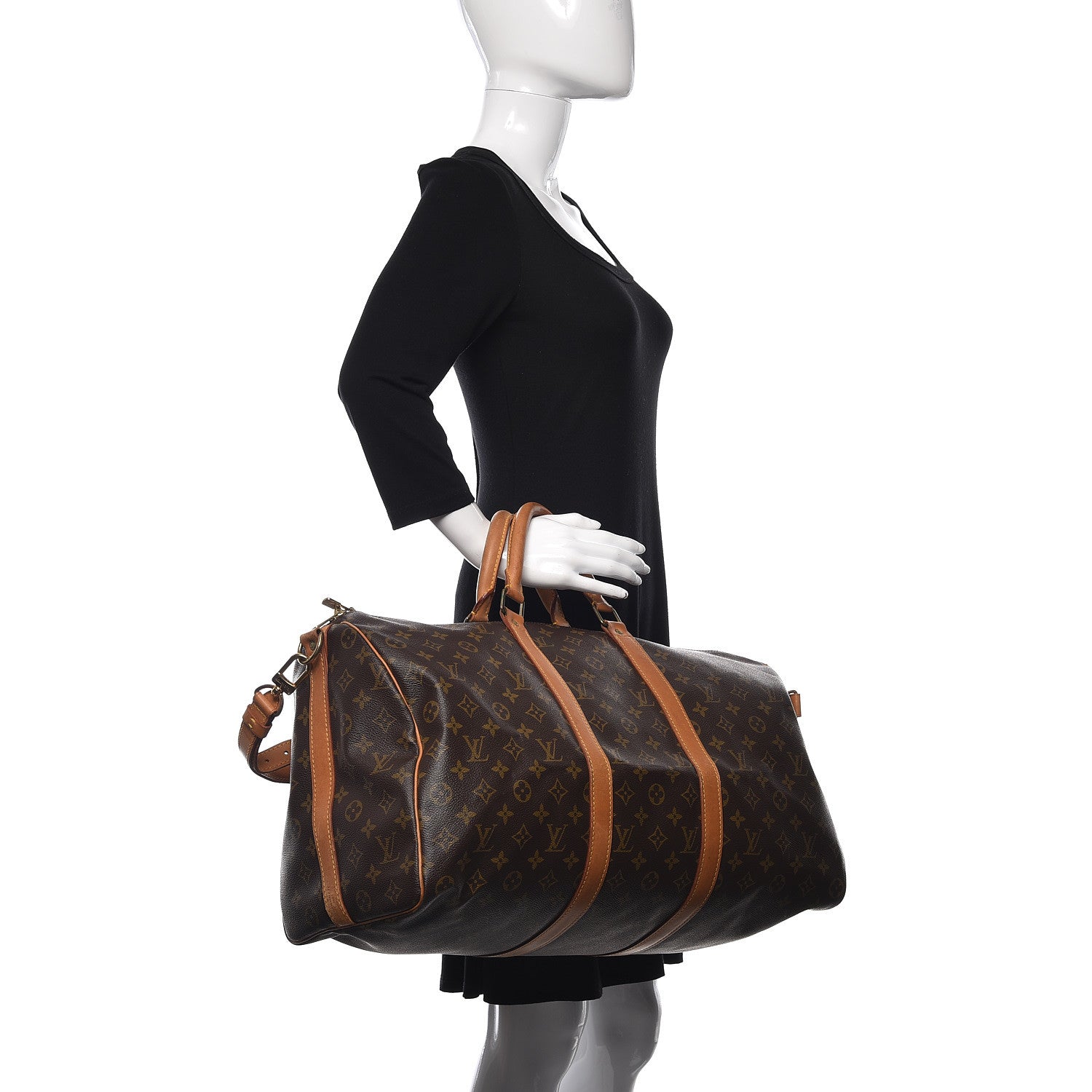 Louis Vuitton Monogram Keepall Bandouliere 50 3 of 20