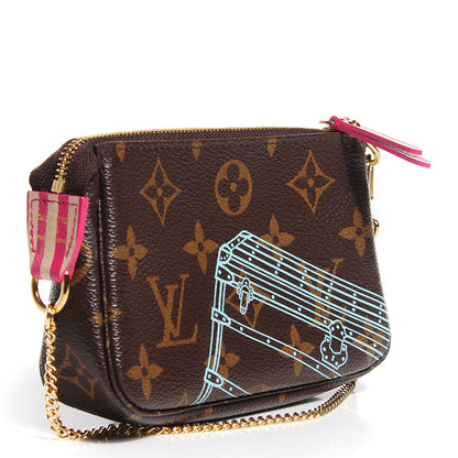 Louis Vuitton Monogram 2014 Christmas Animation Mini Pochette Accessories 3 of 7