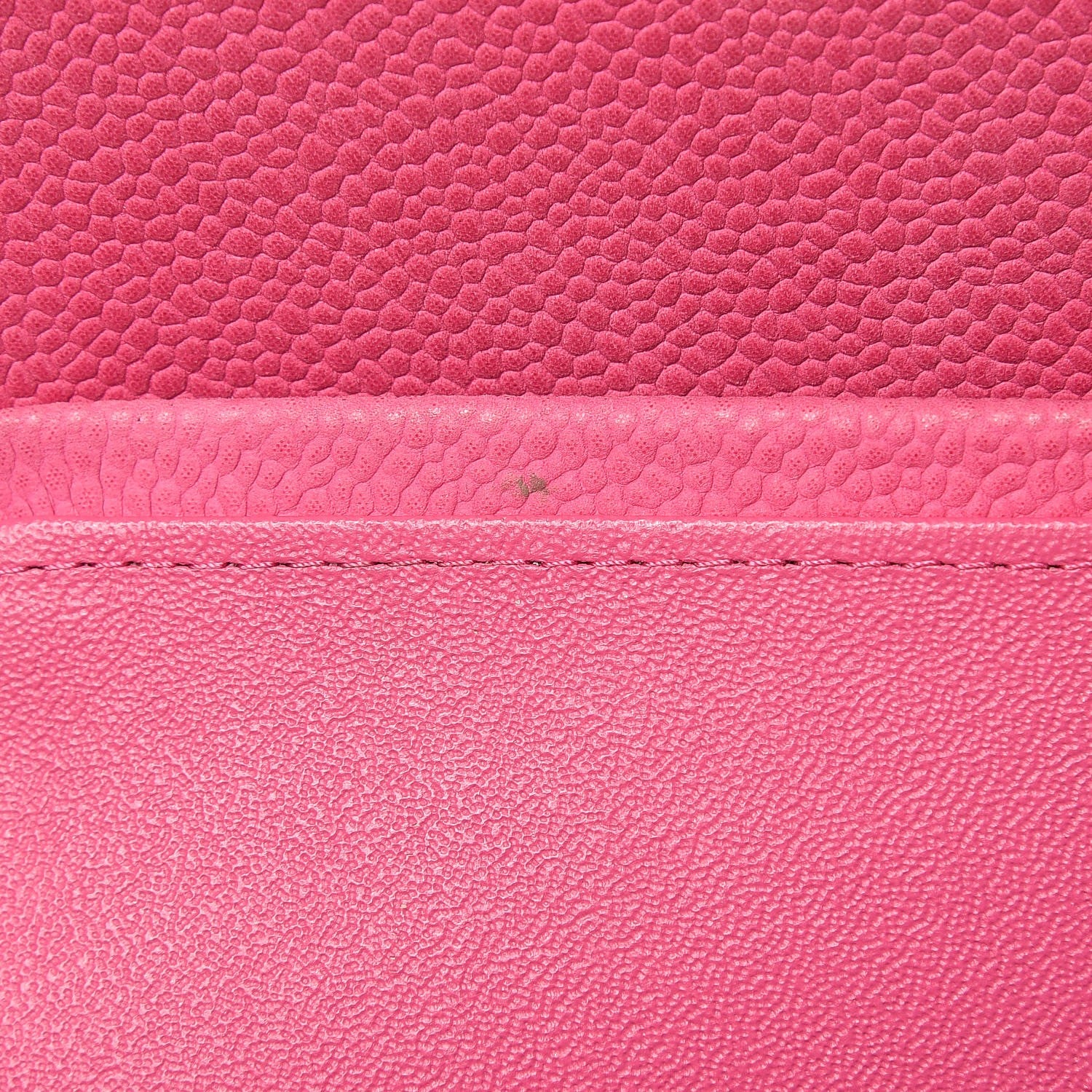Chanel Iridescent Caviar Quilted Jumbo Double Flap Pink 16 of 29