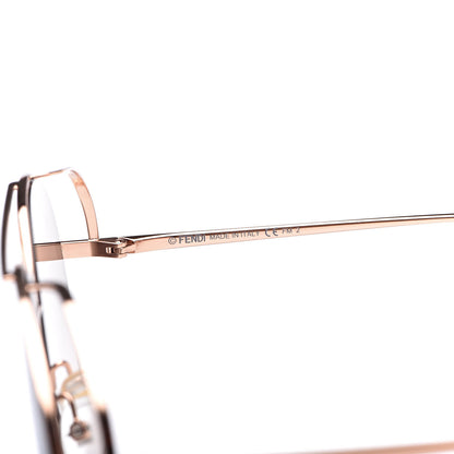 Fendi Metal Aviator Sunglasses FF0286/S Rose Gold 6 of 7