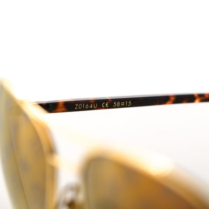 Louis Vuitton Conspiration Pilote Sunglasses Z0164U Gold 5 of 7