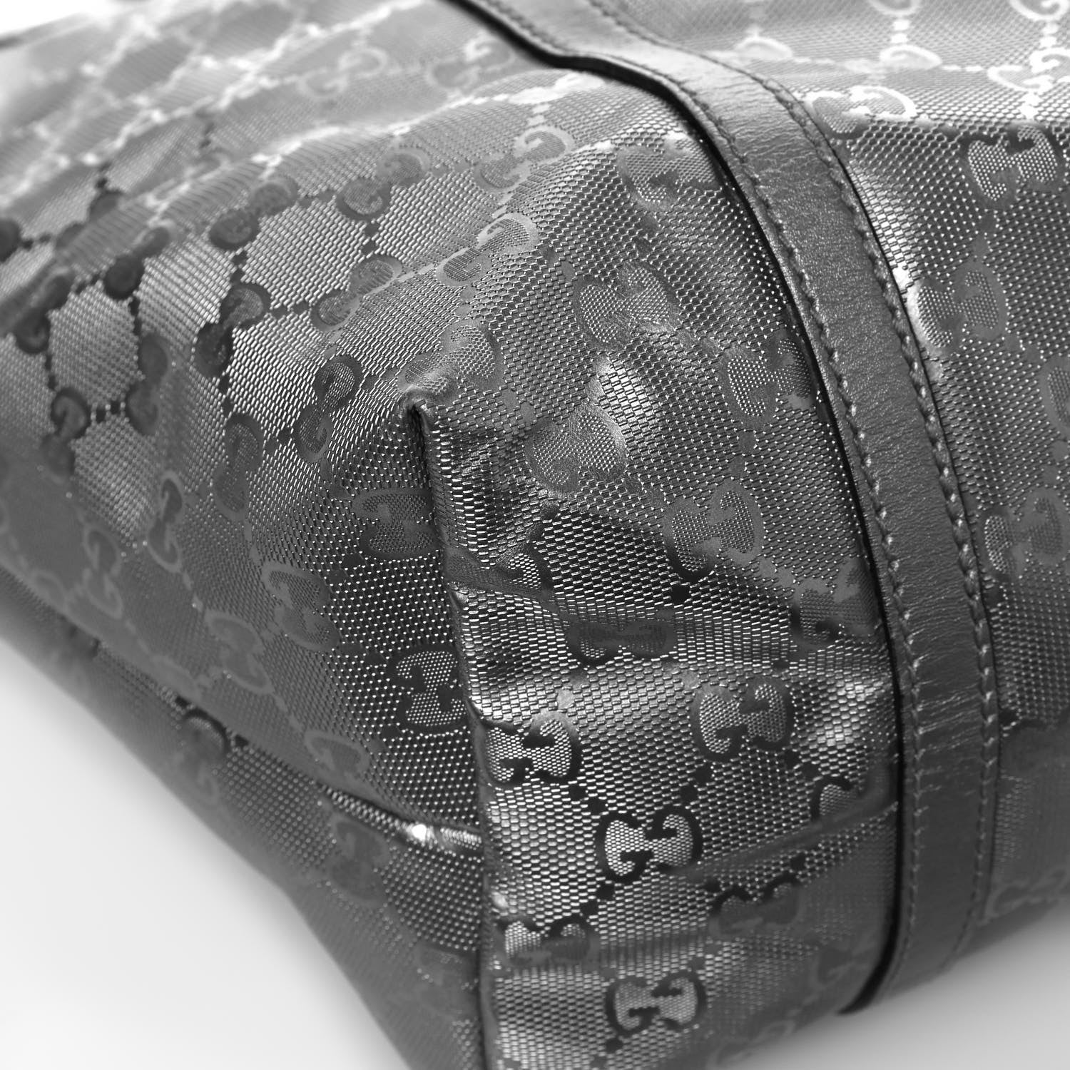Gucci Imprime Monogram Medium Joy Tote Silver 8 of 13