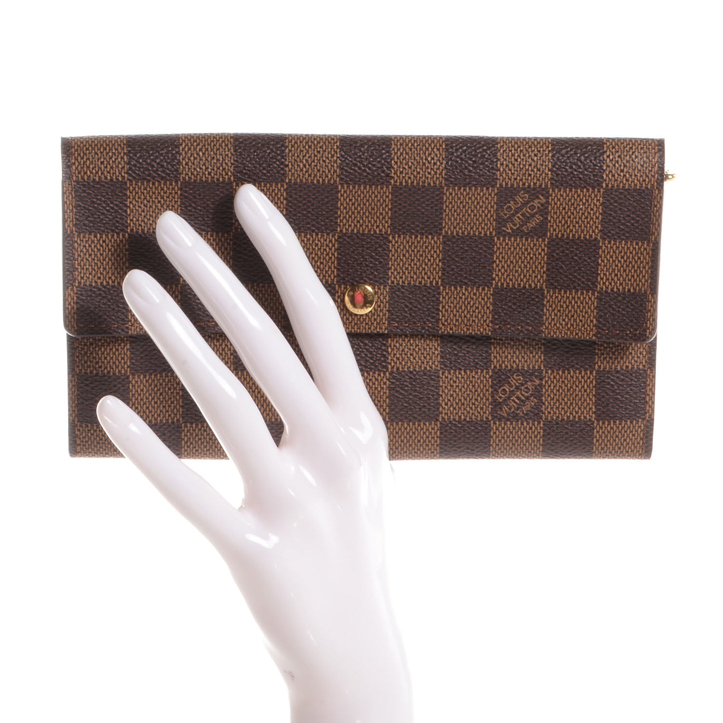 Damier Ebene Sarah Wallet