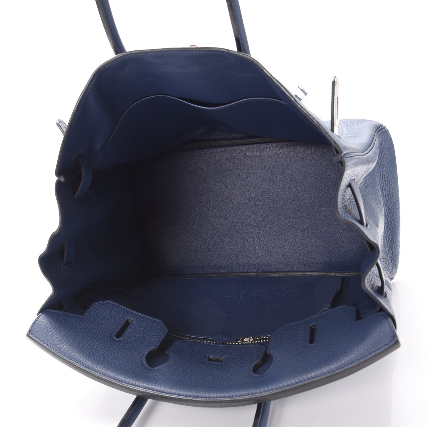 Taurillon Clemence Birkin 35 Bleu Brighton