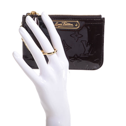 Louis Vuitton Vernis Key Pouch Amarante 2 of 7