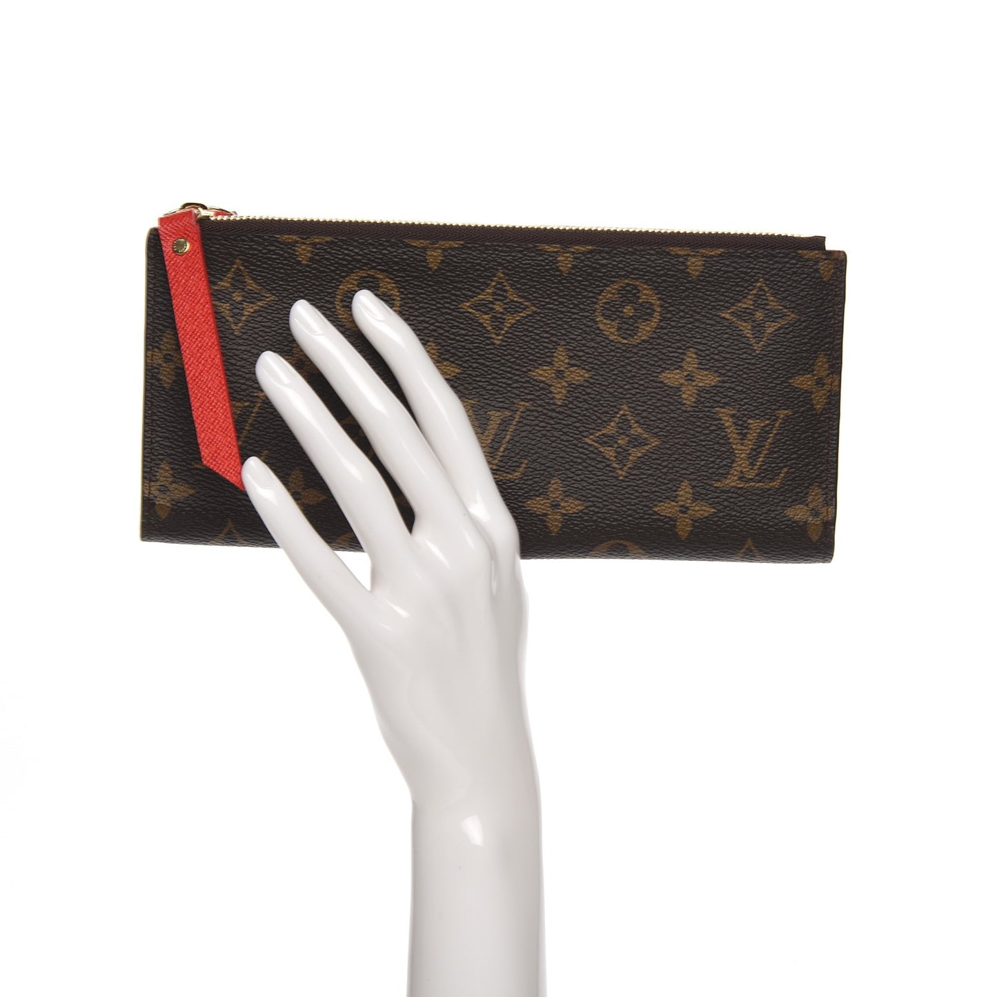 Monogram Adele Wallet Coquelicot