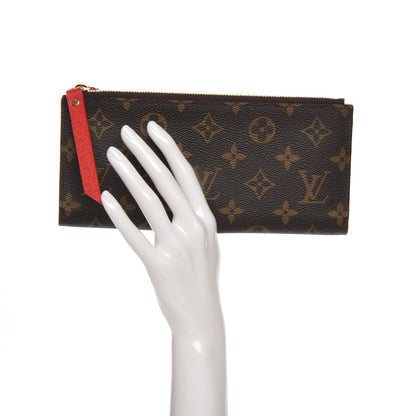 Louis Vuitton Monogram Adele Wallet Coquelicot 2 of 8