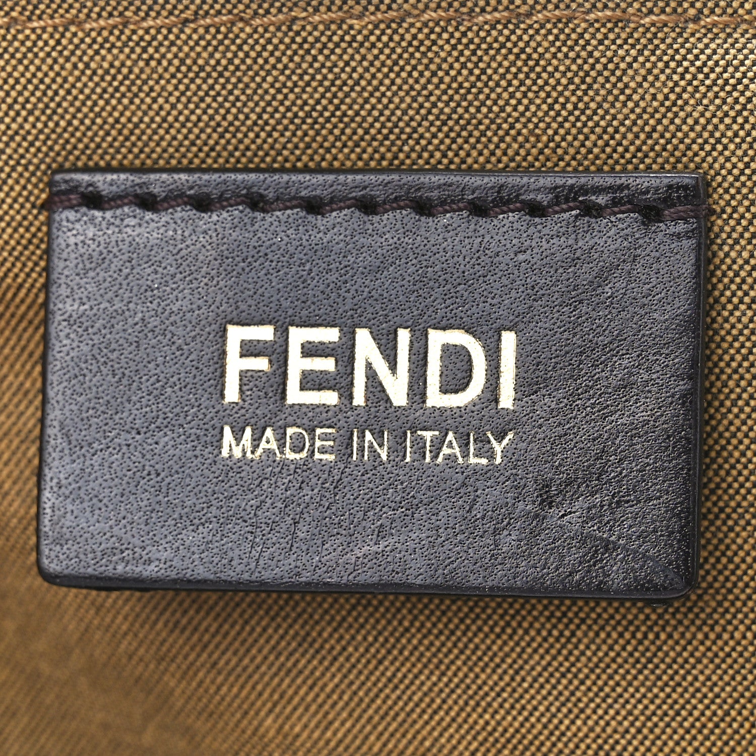 Fendi Zucca Small Chef Shoulder Bag Tobacco 6 of 12