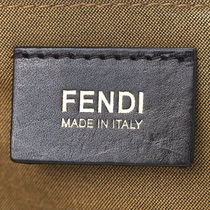 Fendi Zucca Small Chef Shoulder Bag Tobacco 6 of 12