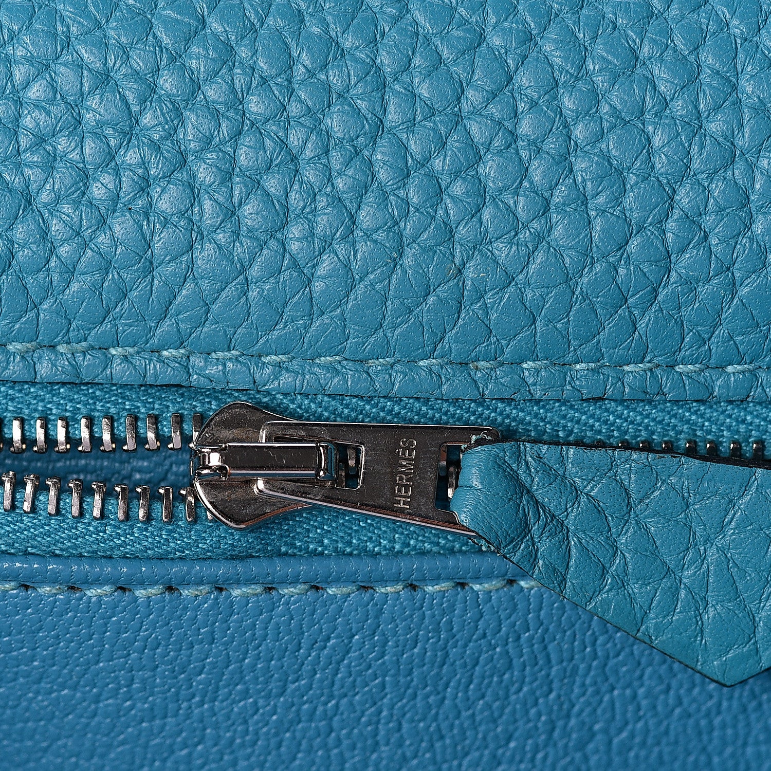Hermes Taurillon Clemence Kelly Retourne 35 Bleu Izmir 19 of 33