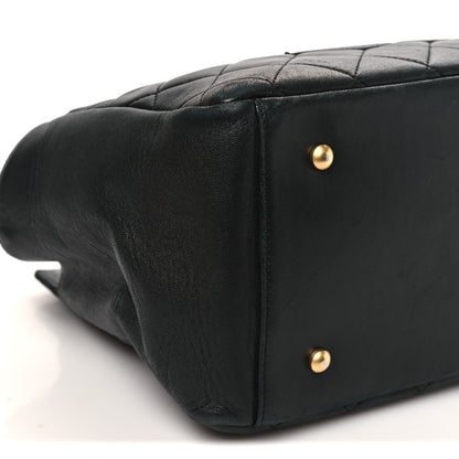 Chanel Lambskin Quilted Petit Timeless Tote PTT Black 10 of 13