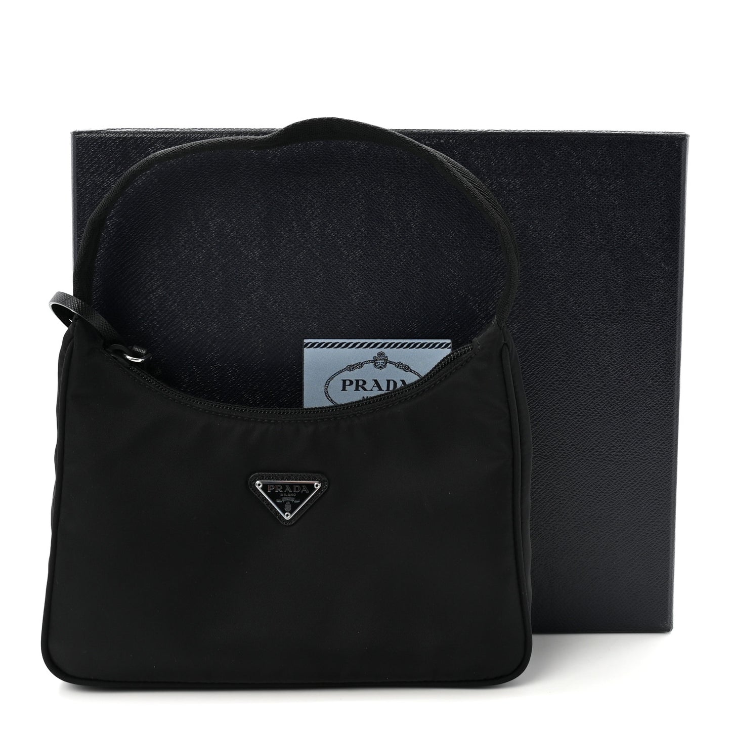 Tessuto Nylon Mini Re-Edition 2000 Bag Black