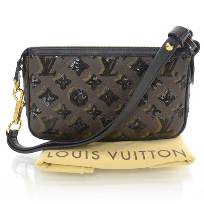 Louis Vuitton Monogram Sequins Eclipse Pochette Noir 3 of 8