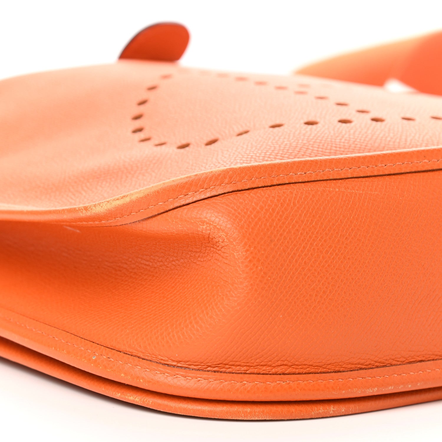 Hermes Epsom Evelyne II GM Orange 9 of 17