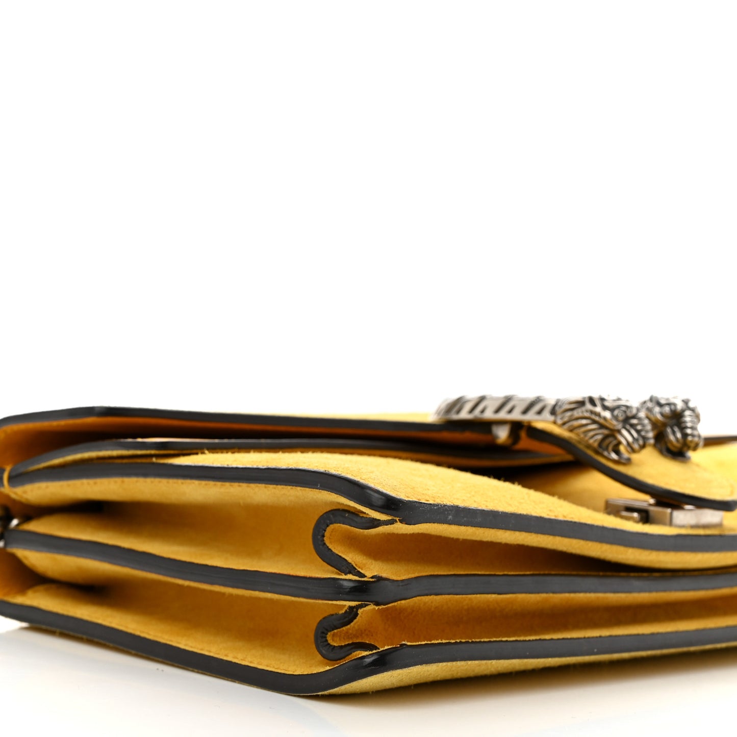 Suede Small Dionysus Shoulder Bag Yellow