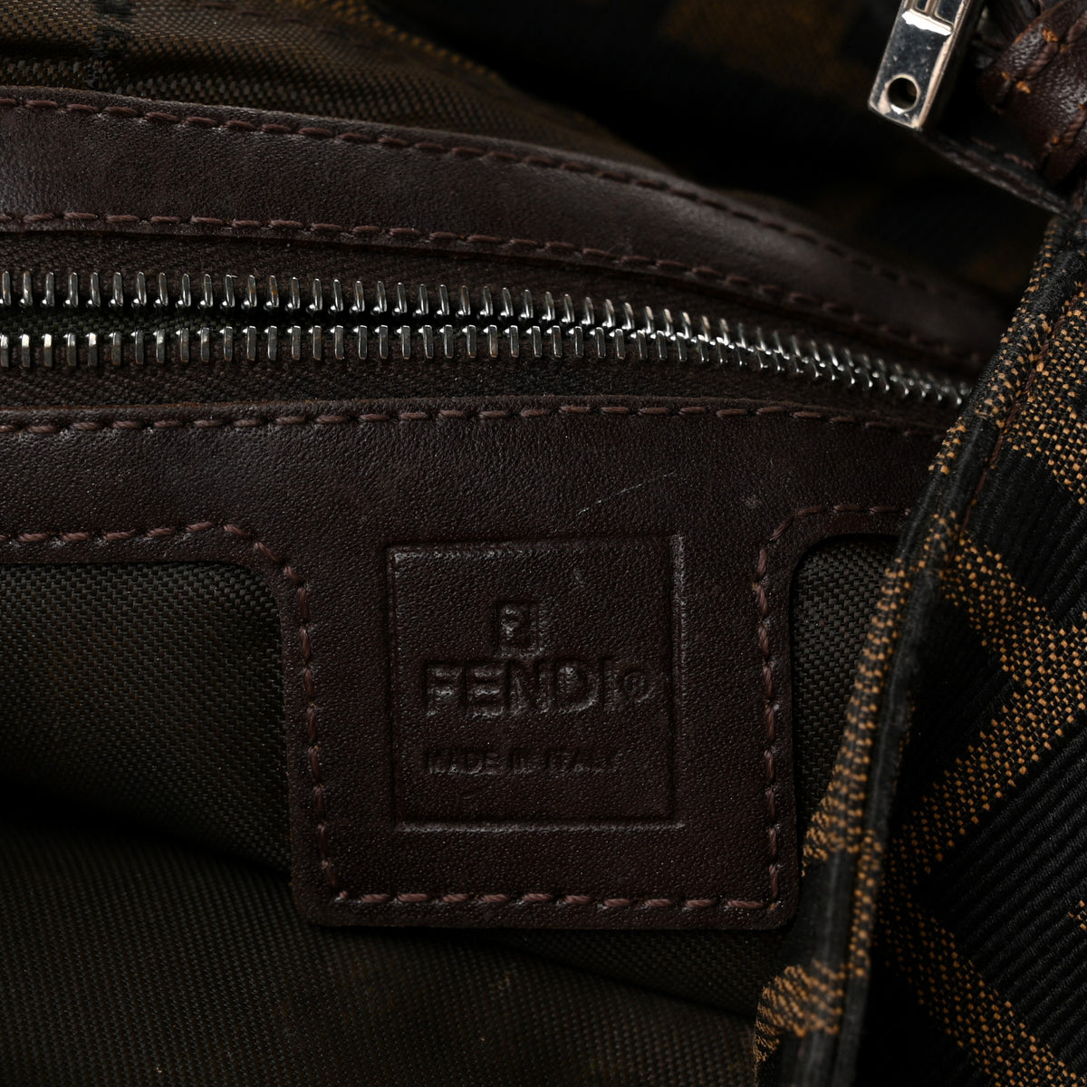 Fendi Zucca Baguette Tobacco 6 of 10