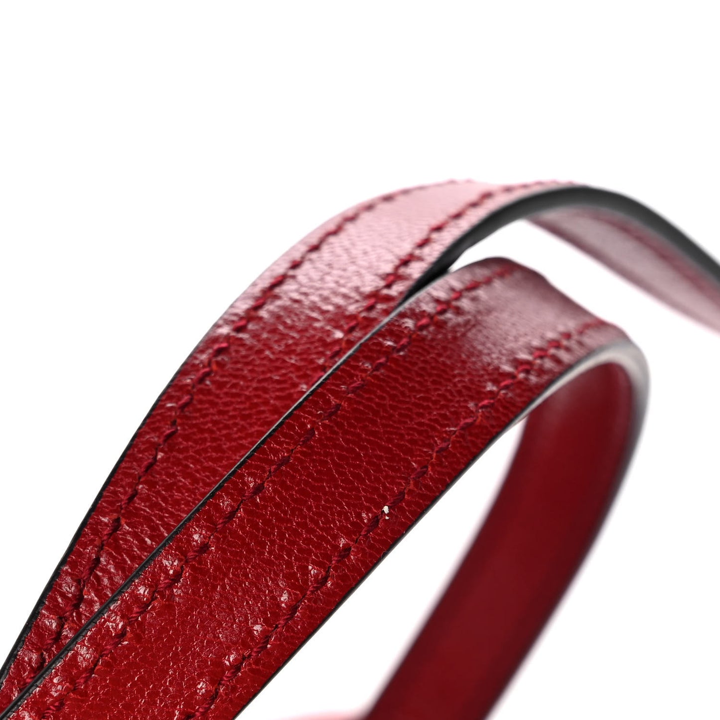 Goatskin Quilted Small GV3 Shoulder Bag Vermilion