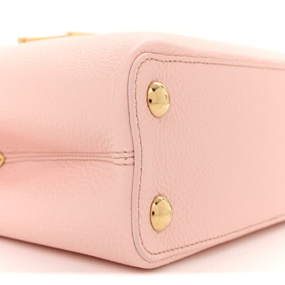Louis Vuitton Taurillon Resin Murano Capucines BB Rose Jasmin 8 of 9