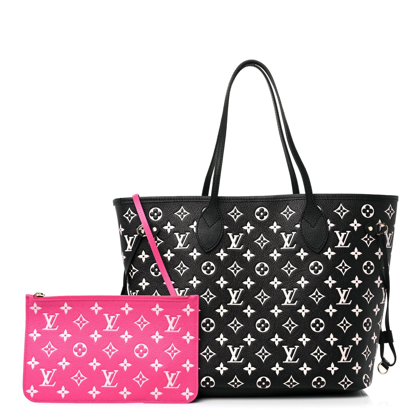 Empreinte Spring In The City Neverfull MM Black White Pink