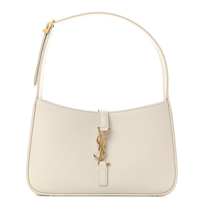 Saint Laurent Smooth Calfskin Le 5 A 7 Hobo Blanc Vintage 1 of 8