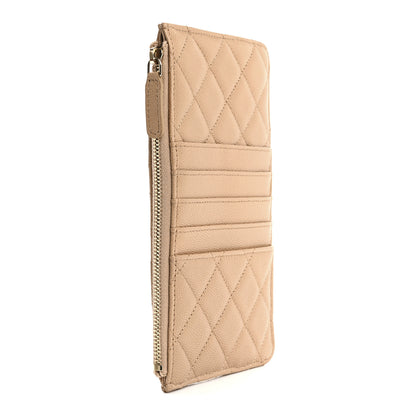 Chanel Caviar Quilted Classic iPhone Pouch Beige 3 of 8