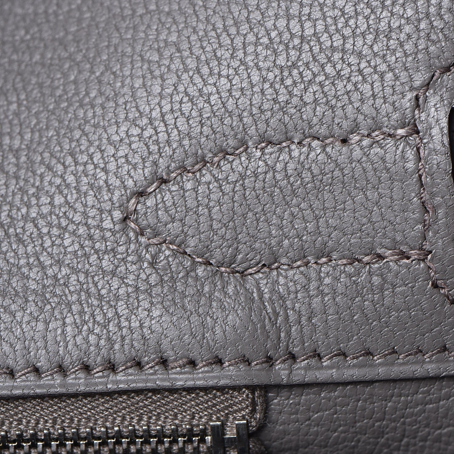 Hermes Togo Birkin 30 Etain 11 of 35