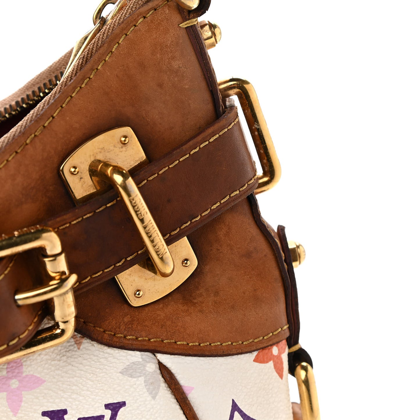 Monogram Multicolor Greta White