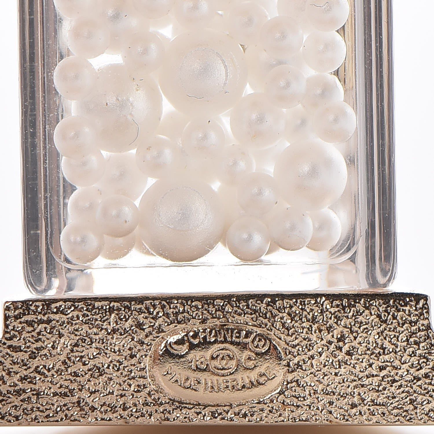 Chanel Pearl Ancient Greek Column Brooch Gold 4 of 5