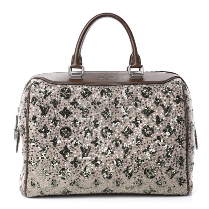 Louis Vuitton Sequin Monogram Sunshine Express Speedy Kaki 1 of 10