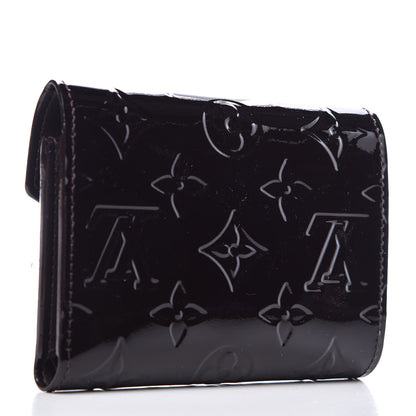 Louis Vuitton Vernis Victorine Wallet Amarante 3 of 8