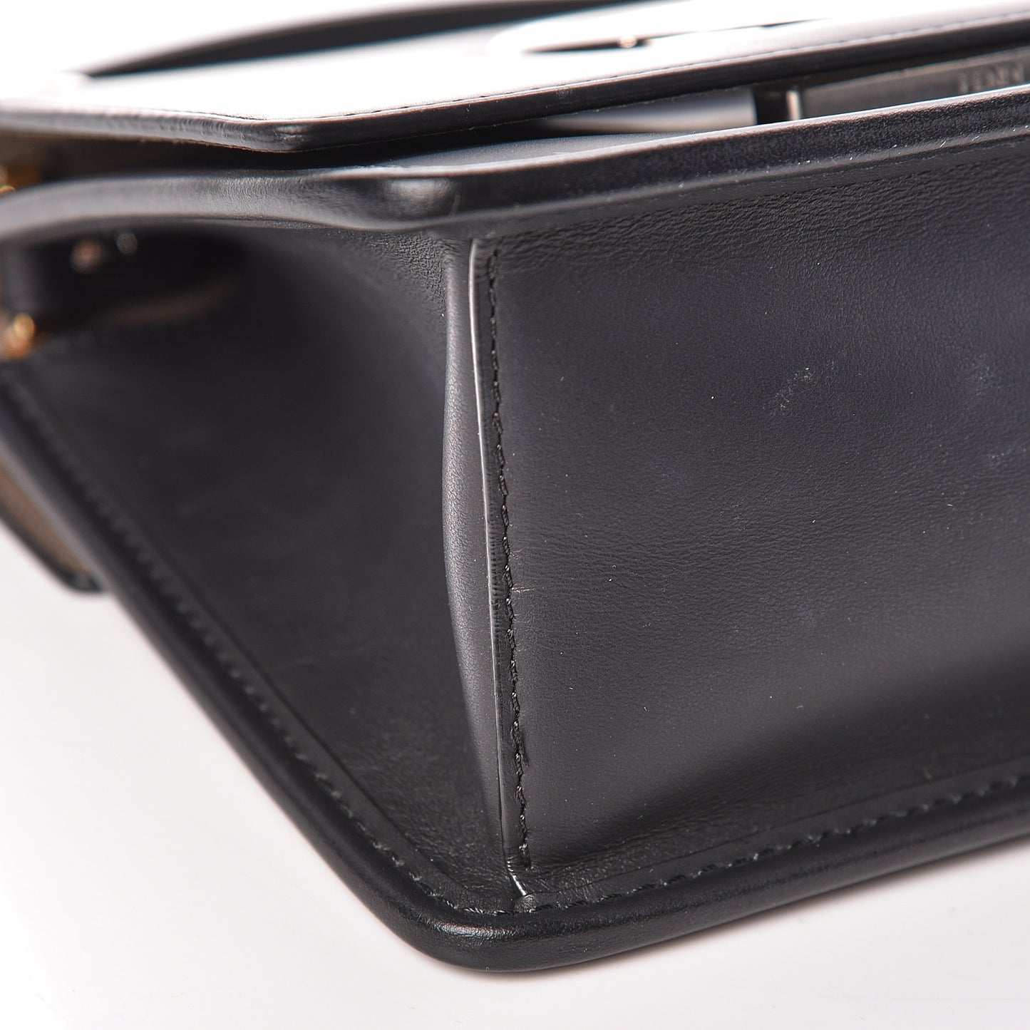 Vitello Century Opaco F is Fendi Small Kan I Shoulder Bag Black