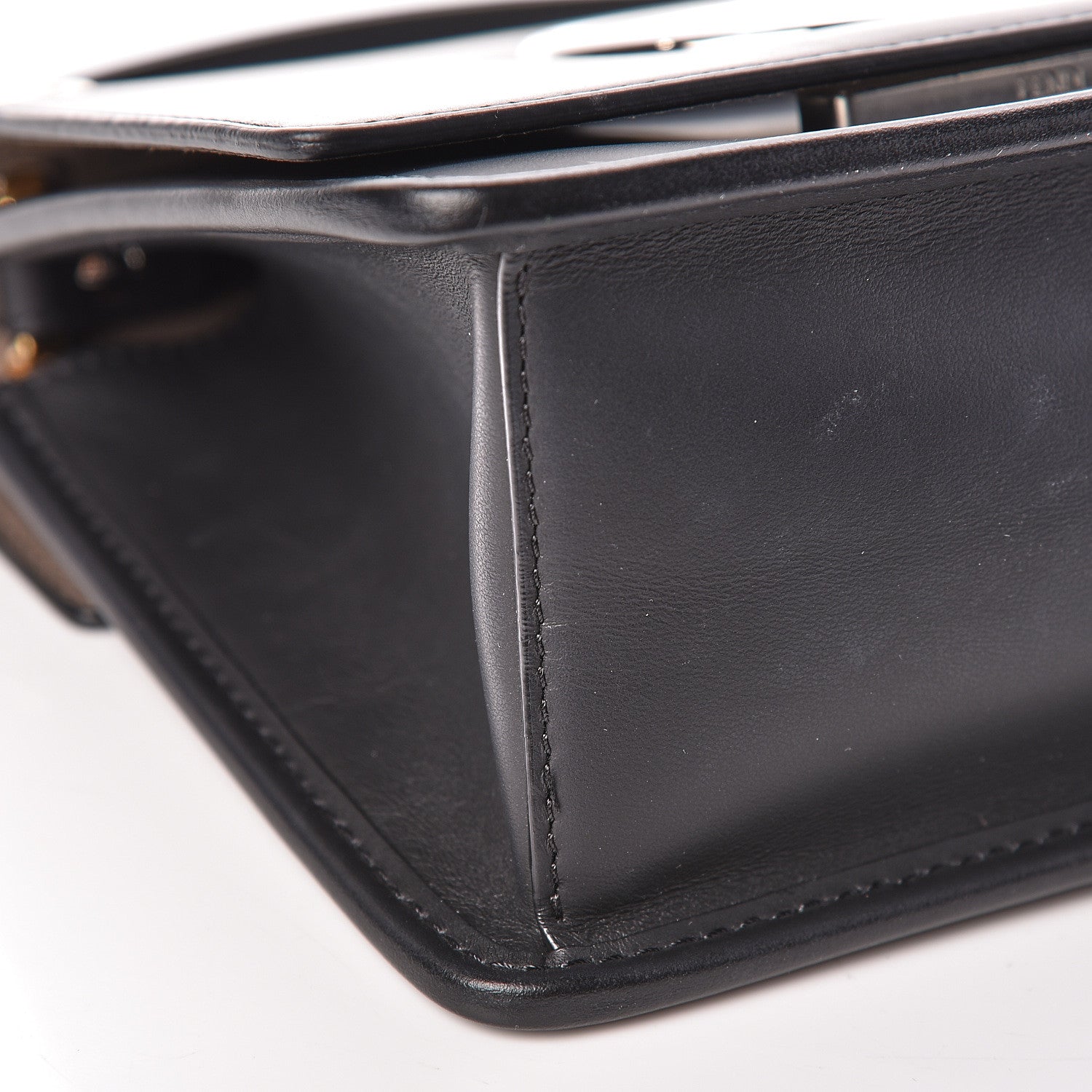 Fendi Vitello Century Opaco F is Fendi Small Kan I Shoulder Bag Black 5 of 10