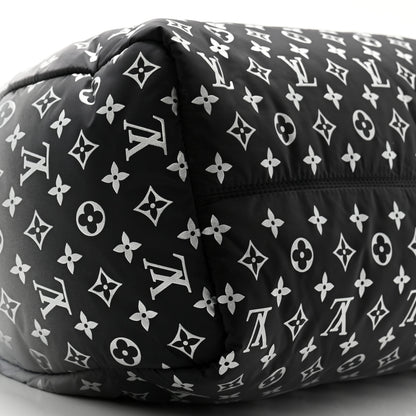 Louis Vuitton Nylon Frost Gradient Monogram LV Ski Keepall 45 Silver 7 of 8